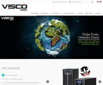 Visco.com.tr(Visco Elektrik) Screenshot