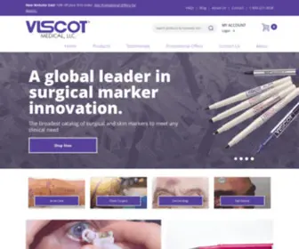 Viscot.com(Viscot Medical) Screenshot