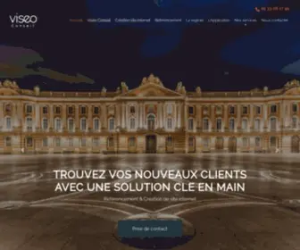 Viseoconseil.fr(Création web et référencement de site internet) Screenshot