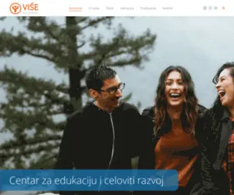 Viseodzivota.com(Centar za edukaciju i celoviti razvoj) Screenshot