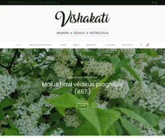 Vishakati.hu(Modern védikus asztrológia) Screenshot