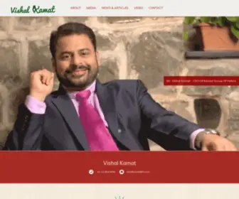 Vishalkamat.com(Vishalkamat) Screenshot