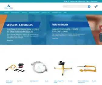 Vishaworld.com(Industrial Electronic Components) Screenshot