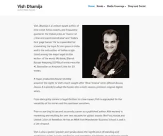 Vishdhamija.com(Author, Public Speaker) Screenshot