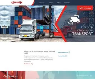 Vishnu-Group.com(Vishnu Group) Screenshot