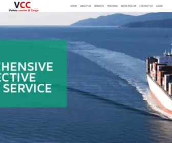 Vishnucourierandcargo.com(Vishnucourierandcargo) Screenshot