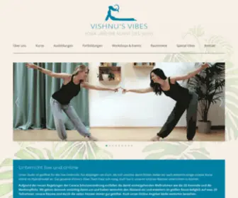 Vishnusvibes.de(Vishnus Vibes) Screenshot