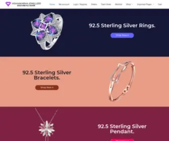 Vishvakarmajewellers.in(925 silver jewelry online in India 2021) Screenshot
