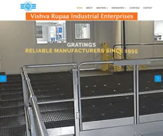 Vishvarupaa.com(Floor Grating Manufacturers) Screenshot