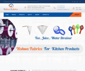 Vishwafabrics.com(Vishwa Fabrics) Screenshot