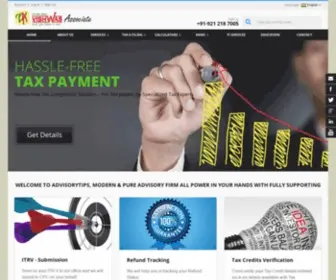 Vishwasonline.com(Online efiling income tax return website) Screenshot