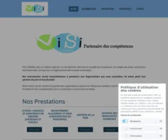 Visi-Conseils.com(Accueil) Screenshot