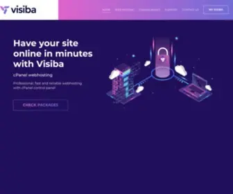 Visiba.com(Best cPanel Web Hosting & Domain Names) Screenshot