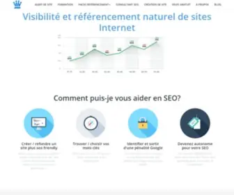 Visibilite-Referencement.fr(Agence de Référencement Naturel Google) Screenshot