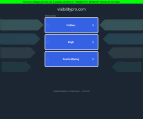 Visibilitypro.com(Site Submission) Screenshot