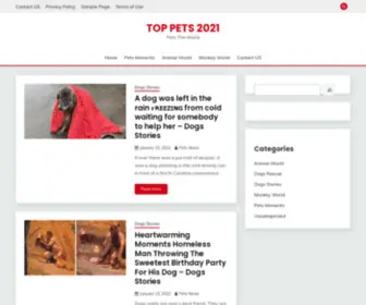 Visibledaily.com(Top PetsPets The World) Screenshot