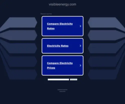 Visibleenergy.com(Visible Energy) Screenshot