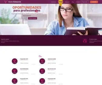 Visibleoutsource.com(Visible Outsource) Screenshot