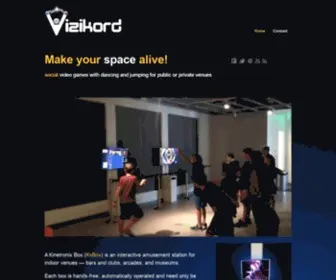 Visikord.com(Software for the big screen) Screenshot