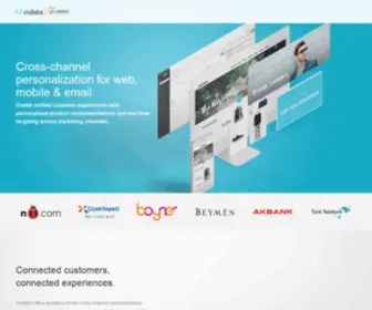 Visilabs.com(Omnichannel Personalization Platform) Screenshot