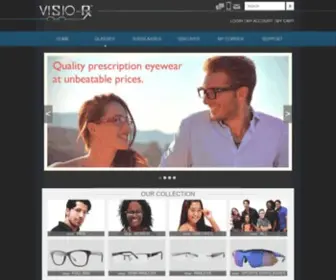 Visio-RX.com(Buy Prescription Glasses Online) Screenshot