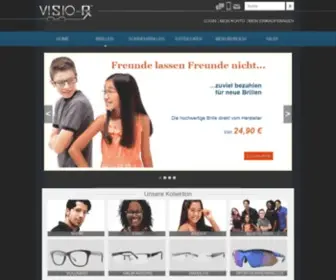 Visio-RX.de(Wir sind Brillen) Screenshot