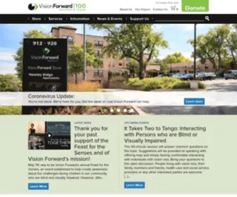 Vision-Forward.org(Vision Forward) Screenshot