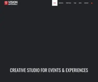 Vision-Impossible.nl(Creative Studio for Events and Experiences) Screenshot
