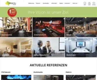 Vision-Inside.ch(Vision Inside begleitet dich auf deiner Reise in eine smarte Zukunft) Screenshot
