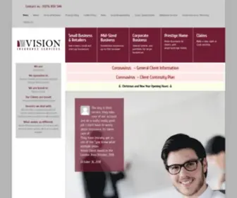 Vision-Insurance.co.uk(Vision Insurance Services) Screenshot