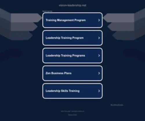 Vision-Leadership.net(Vision Leadership) Screenshot