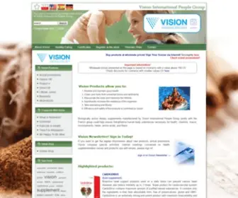 Vision-Shop.eu(Vision International People Group) Screenshot