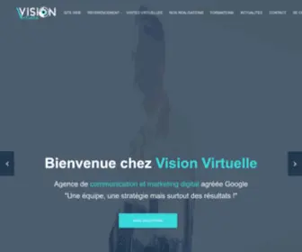 Vision-Virtuelle.fr(Agence) Screenshot