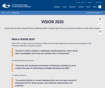 Vision2020.org(Vision 2020) Screenshot