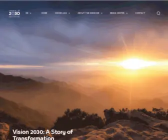 Vision2030.gov.sa(Vision 2030) Screenshot
