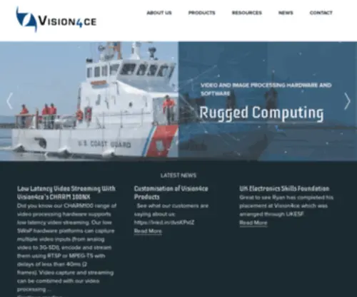 Vision4CE.com(Rugged PCs) Screenshot