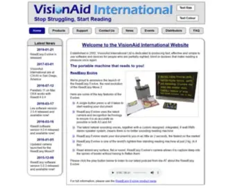 Visionaid.com(VisionAid International Ltd) Screenshot