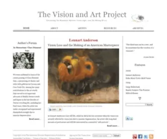 Visionandartproject.org(The Vision and Art Project) Screenshot