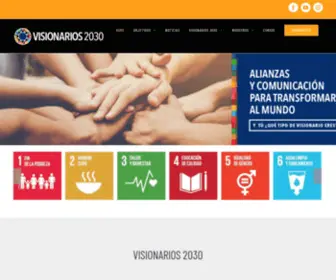 Visionarios2030.org(Visionarios 2030) Screenshot