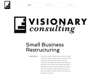 Visionaryconsultingmedia.com(Visonary Consulting) Screenshot