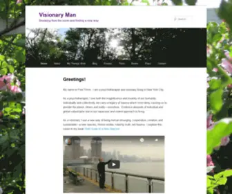 Visionaryman.net(Visionary Man) Screenshot