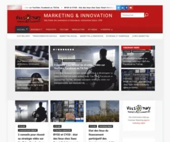 Visionarymarketing.fr(Marketing Strategy Marketing & Innovation Marketing and social media) Screenshot