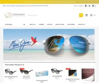 Visionaryoptometrists.com.au(Visionary Optometrists) Screenshot