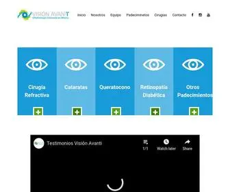 Visionavantimexico.com(Vision Avanti) Screenshot