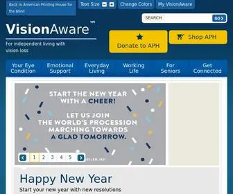 Visionaware.org(Visionaware) Screenshot