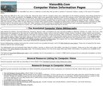 Visionbib.com(Index File) Screenshot