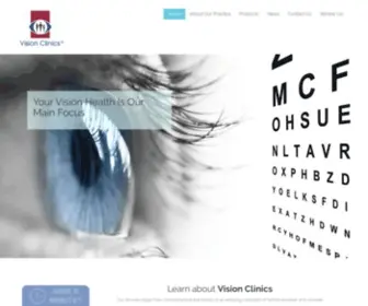 Visionclinics.com(Your Vision Health Is Our Main Focus) Screenshot