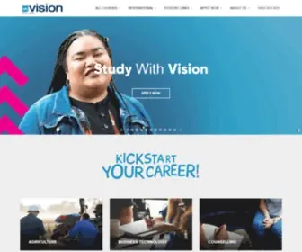 Visioncollege.ac.nz(Vision College) Screenshot