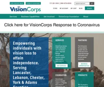 Visioncorps.net(VisionCorps) Screenshot