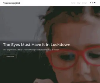 Visioncoupon.com(Vision Coupon) Screenshot